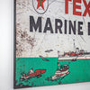 Texaco Marine Motor Oil Oversized Metal Sign